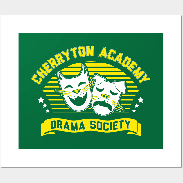 Cherryton Drama Society Wall Art by DCLawrenceUK